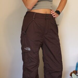 North face girls large insulated ski/snow pants